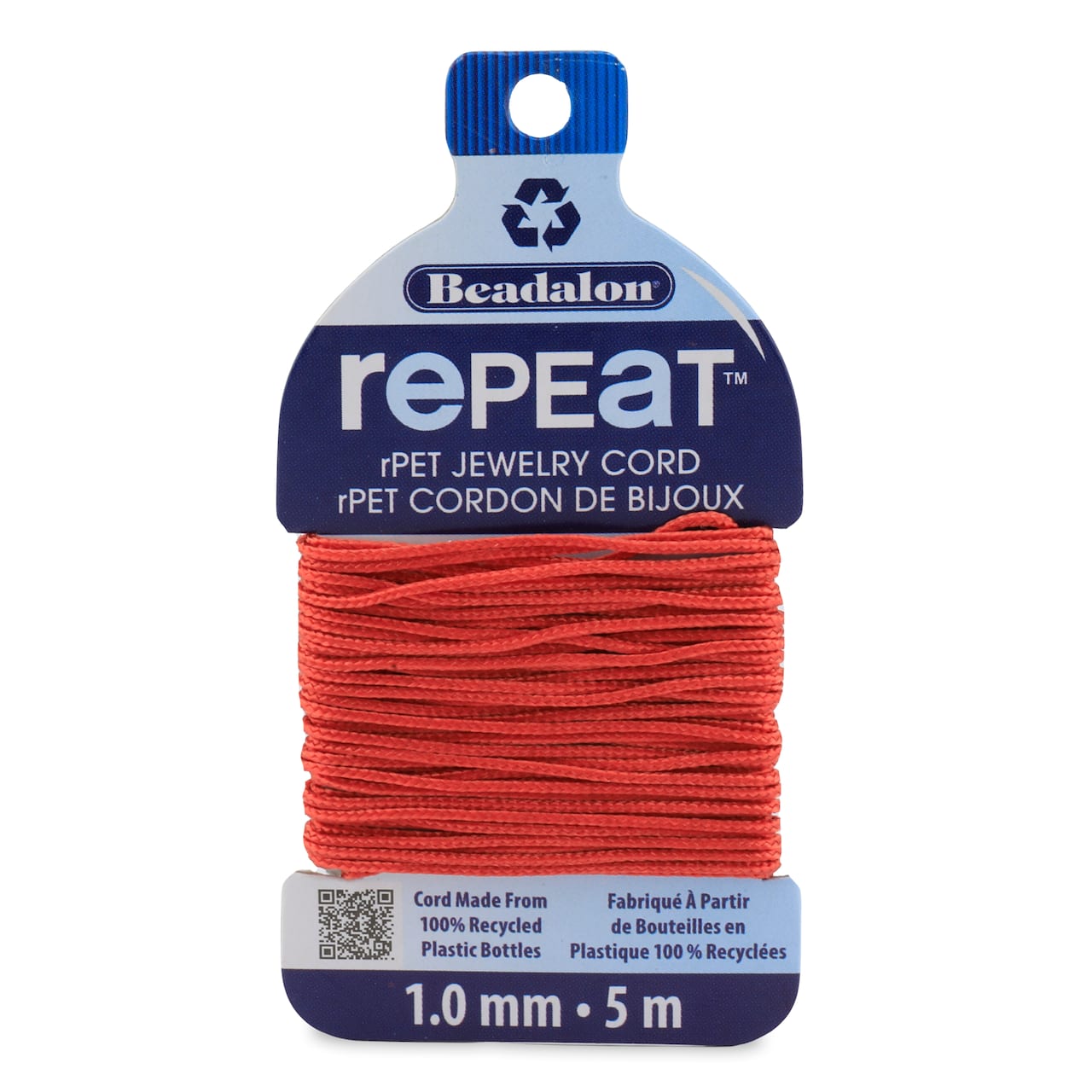 12 Pack: Beadalon® RePEaT™ 1mm Recycled Plastic Jewelry Cord